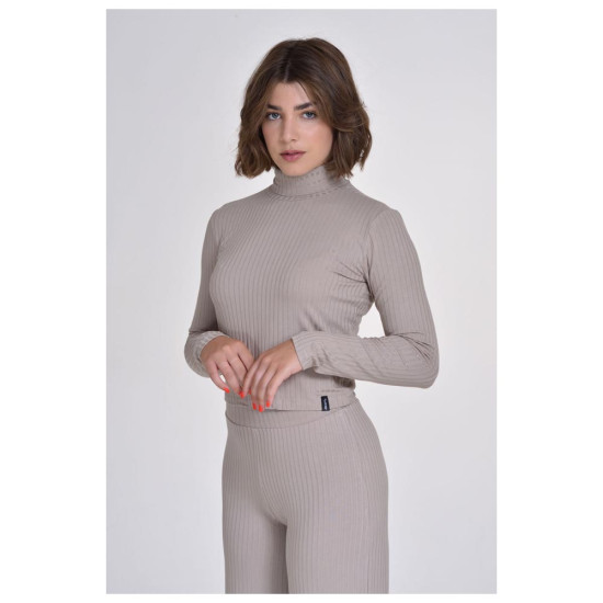 Target Γυναικεία μακρυμάνικη μπλούζα Turtleneck Crop Top Long Sleeve "Rib Viscose" Target Γυναικεία μακρυμάνικη μπλούζα Turtleneck Crop Top Long Sleeve "Rib Viscose"